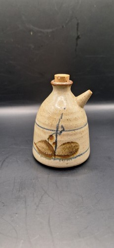 Vintage studio pottery olive - pottery,
