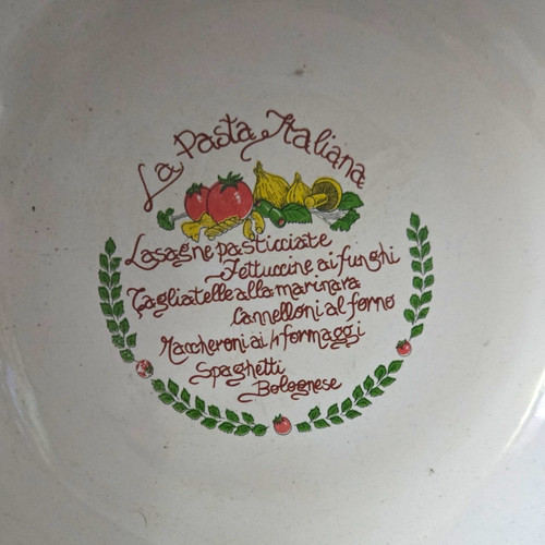 Ceramic serving bowl pasta - ceramic, la