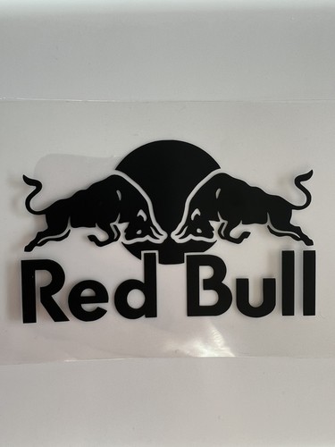 Redbull logo black die - logo, cut