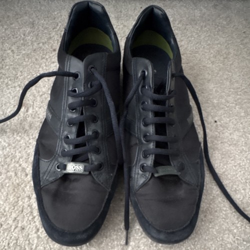Boss navy low top - navy,