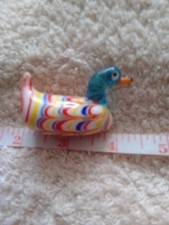 Murano Glass Duck 2 Inches