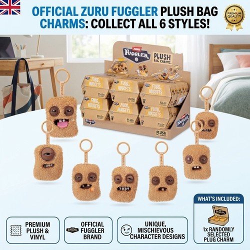 Fuggler inch plush keyring - 3.5-inch,