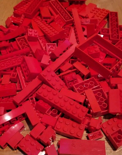 Lego genuine red 300g - ,