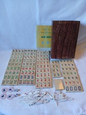 Mahjong Set 148 Wooden Tiles
