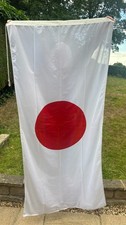 Japan Japanese stitched 2yd Flag (6 ft x 3 ft) Proper flag. Rope & toggle