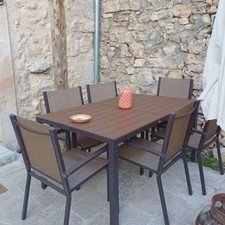 Seater garden dining table - seater,