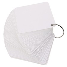  1 Set Blank Flash Cards with