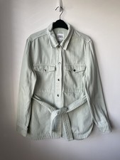 Zara Pale Green Tie Up Denim