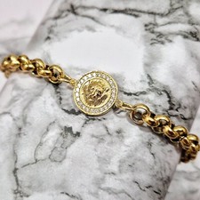 8mm Belcher Bracelet Lion