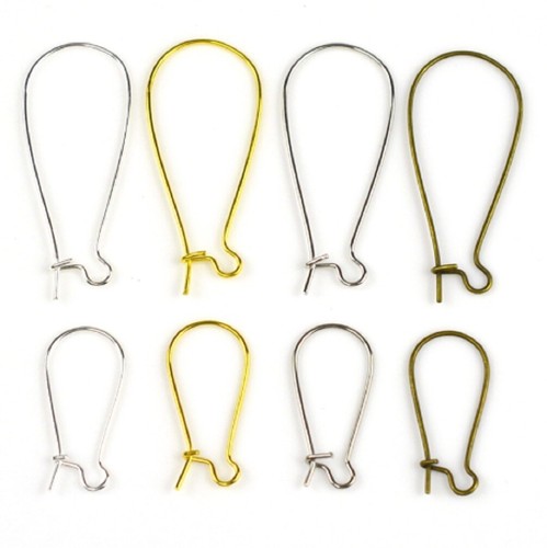 Sizes kidney earring - 3, hooks
