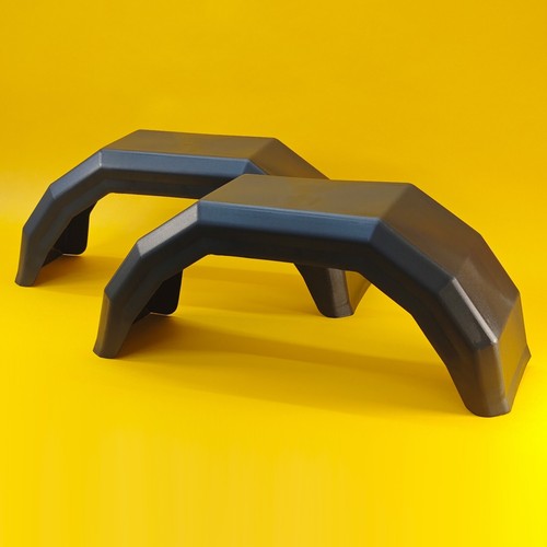Inch plastic mudguards pair - inch,