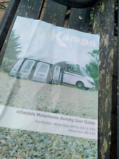 caravan air awning 260x390 Moto ace air 400p it can fit large motorhomes 