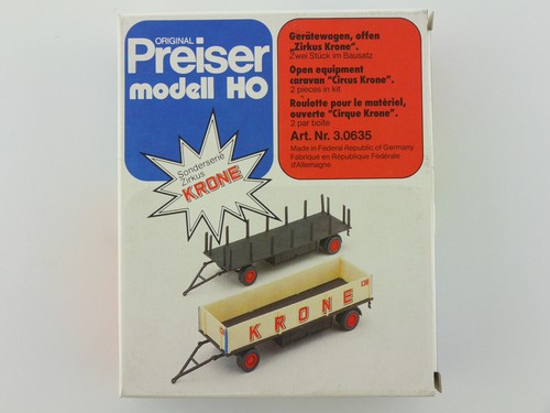 Preiser 0635 equipment wagon - preiser,