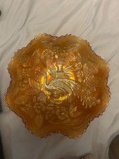 Rare Fenton Peacock and Urn