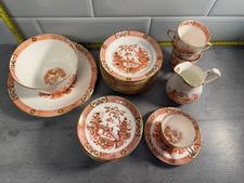 Vintage Oriental Pattern Tea &