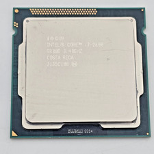 Intel i7-2600 CPU 3.4GHz Quad