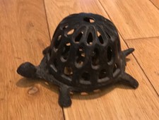 Vintage Cast Iron Turtle /