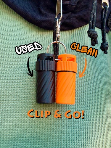 Dosing cap caddy duo - caddy,