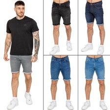 Mens Denim Shorts Enzo Casual