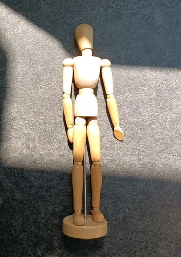 Flexible wooden mannequin - wooden, doll