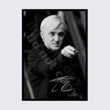 HARRY POTTER DRACO TOM FELTON SIGNED AUTOGRAPH POSTER PRINT A5 A4 A3