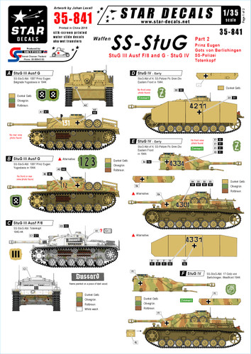 Star decals 841 - ,