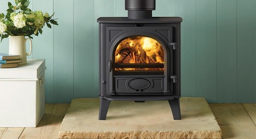 Stovax stockton stove glass - 5,