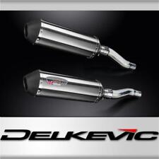 Kawasaki GPZ500S 1987-2007 343mm X-Oval Stainless Exhaust Silencer Can Kit
