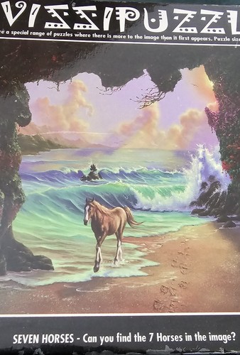 Invissipuzzle seven horses - seven,