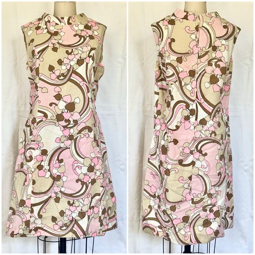 Vintage 1960s sleeveless shift - vintage,