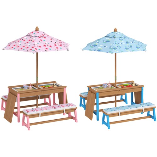 Qaba kids picnic table wooden - kids,