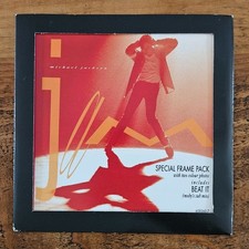 Michael Jackson Jam Ltd Edition Frame Pack 7" Vinyl with Inserts