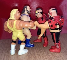 WWF HASBRO WRESTLEFEST MR.PERFECT EARTHQUAKE L.O.D Wrestling Figures 1991