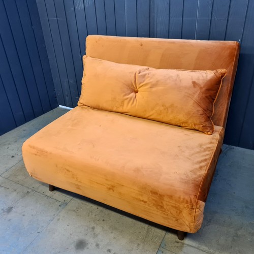 Small double velvet orange - small,
