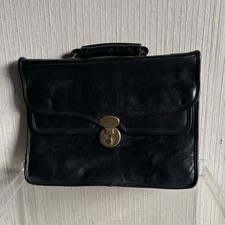 Vintage Black Leather