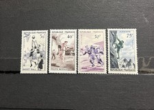 French Sports Stamps 1956 MNH