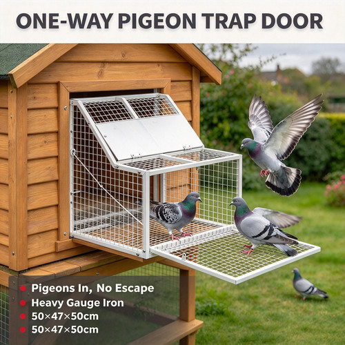 Pigeon loft door removable - loft,