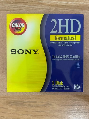 Single sony inch - single, floppy
