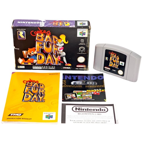 Conkers bad fur day nintendo - bad,