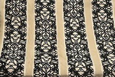 Black,Ivory&Gold Panelled