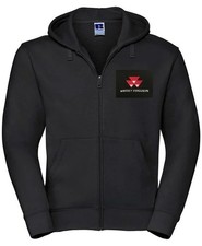 Massey Ferguson Full Zip Hoodie- Embroidered- XS to 5XL