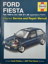 Ford Fiesta 1989-1995 1.1 1.3 1.4 1.6 Haynes Manual Petrol XR2i RS Turbo 1800