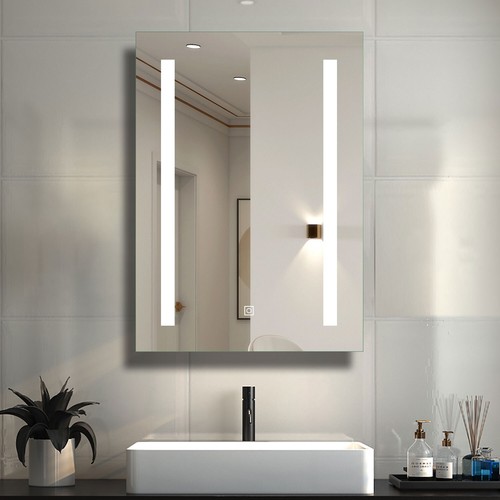 Led bathroom mirror cabinet - bathroom,
