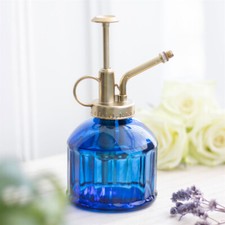 Blue glass botanical - glass, plant