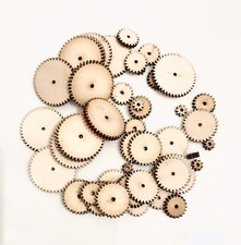 Wooden Gears Cogs Steampunk