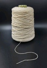 Bramwell Artistic 2ply Cone Champagne/Cream 481g  Acrylic Yarn Made In Greece