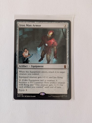 Mtg iron man - man, m