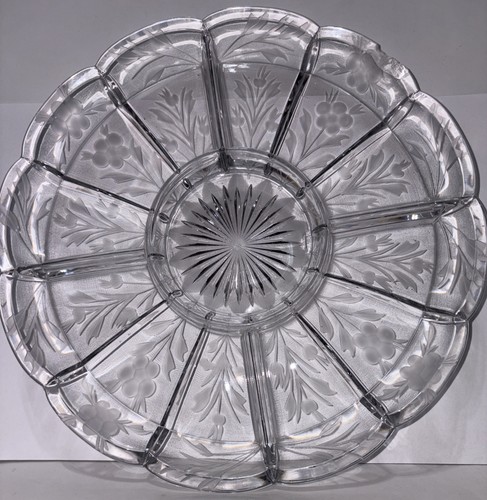Vintage cut glass section - vintage,