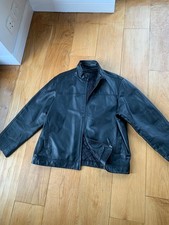M&S Blue Harbour Black Leather