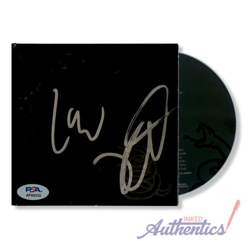 Metallica signed autographed - metallica,